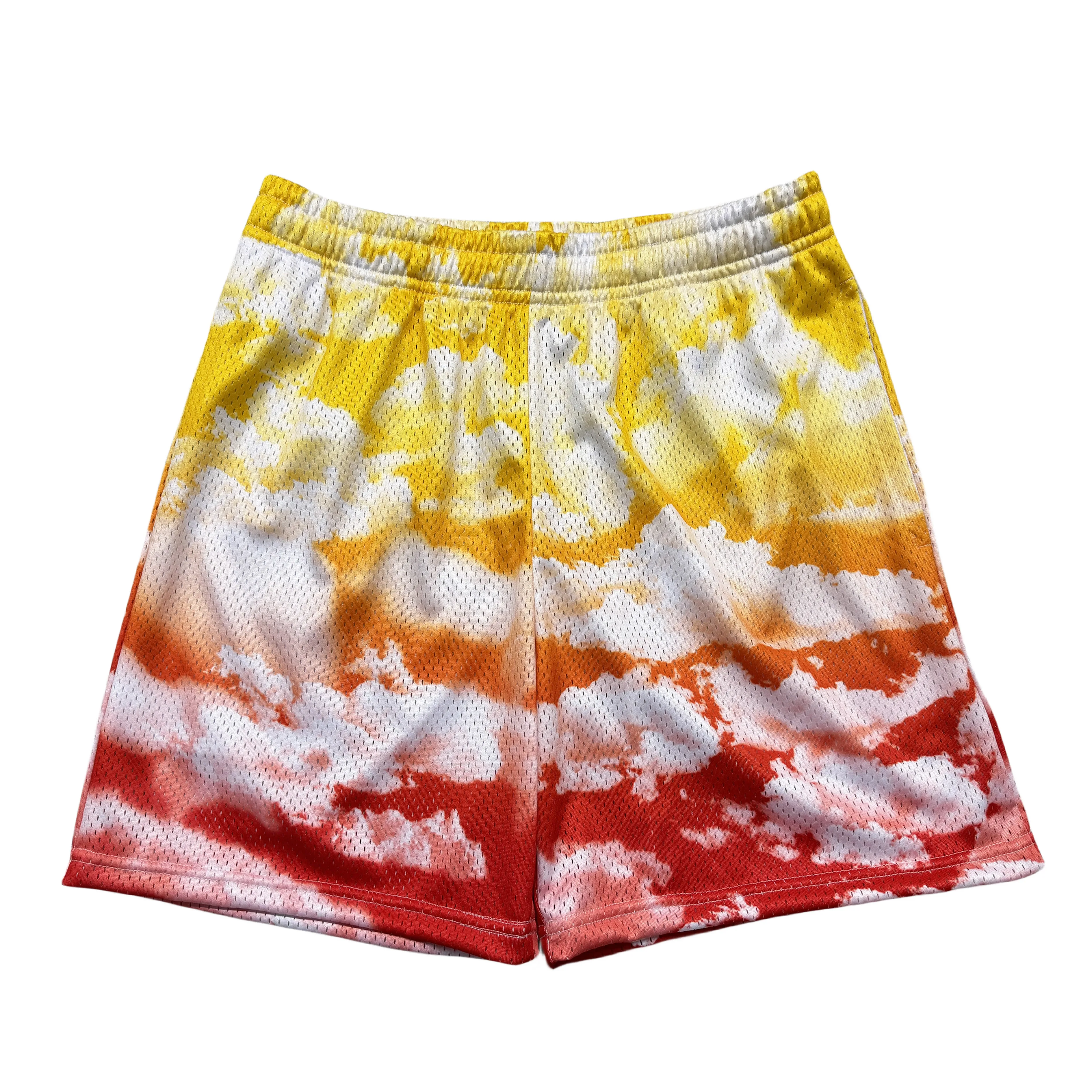 2024 OEM High quality wholesale heavyweight polyester sublimation double layer mens gym basketball 5 inch men custom mesh shorts