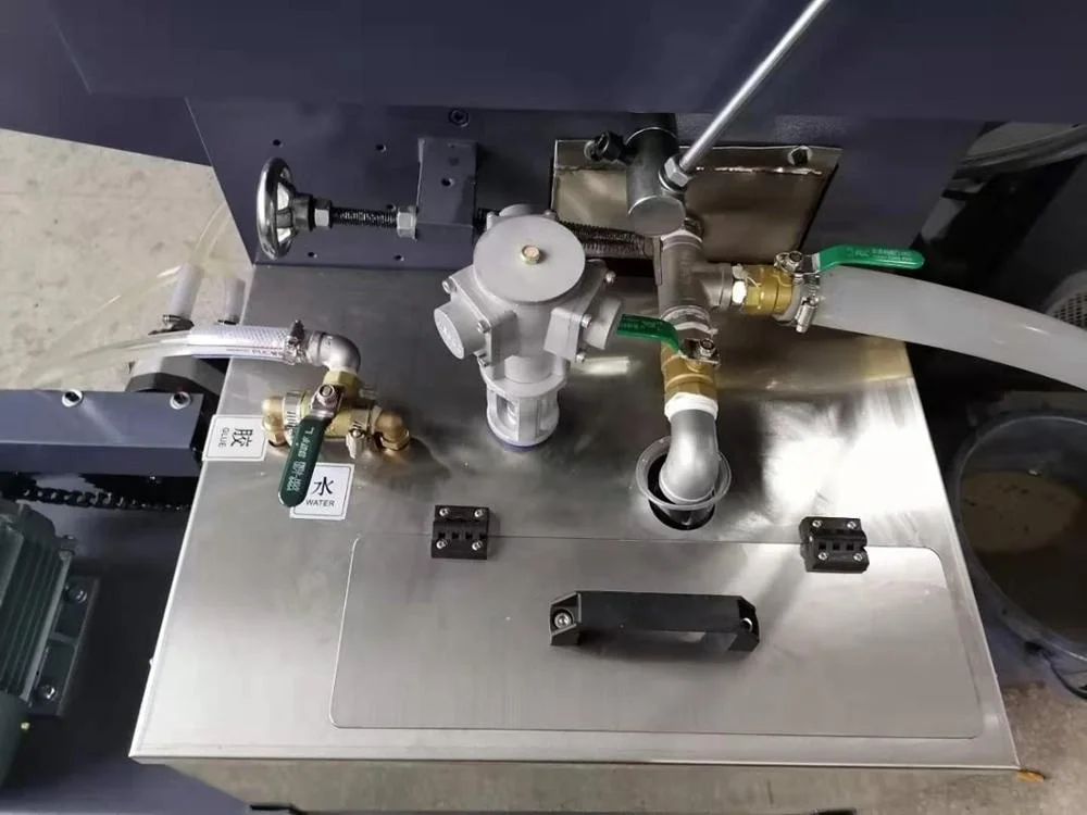 Lever arch file /rigid box automatic double feeder gluing machine