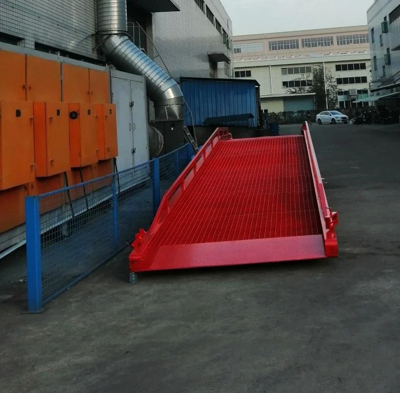 8 Tons forklift ramp warehouse ramp for truck loading