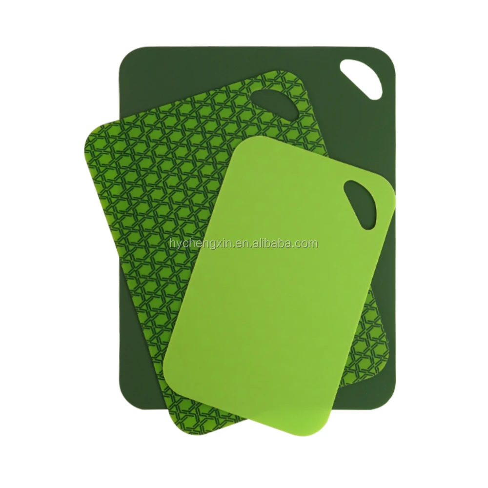 the extra large disposable recycled commercial custom flexible plastic cutting board mats set of 3 bpa free chopping