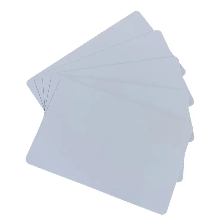 High Quality Printable CR80 Sublimation Plastic White Id Business Blank PVC Card