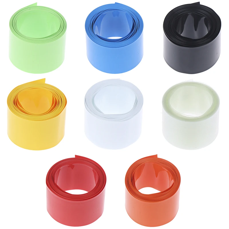 Custom 0.15mm shrink wrapping thick 400mm heat shrink tube width PVC Heat Shrink for battery pack