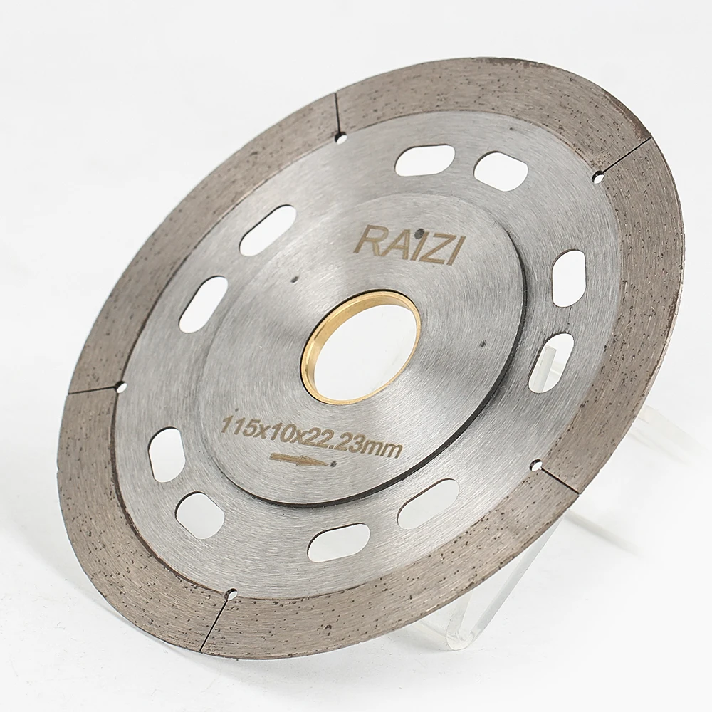 Raizi 4.5 inch 5 inch Porcelain Ceramic Tile Dry Diamond Cutting Saw Blade Cutting Disc