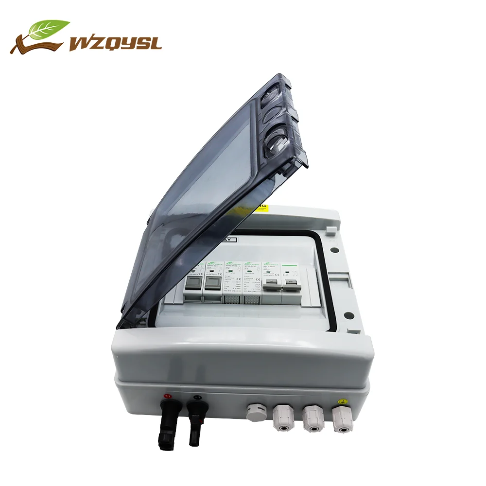 WZQYSL QYHA-PV1/1 IP66 1/2/3/4/ IN OUT 1/2/3/4 500 В 1000 Pv блок комбайнера Dc коробка