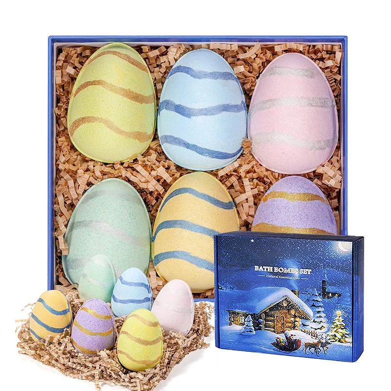 Factory Wholesale Hot Selling Custom Packing Private Label Organic Bubble Fizzy Bomb Gift Set Spa Bath Bomb