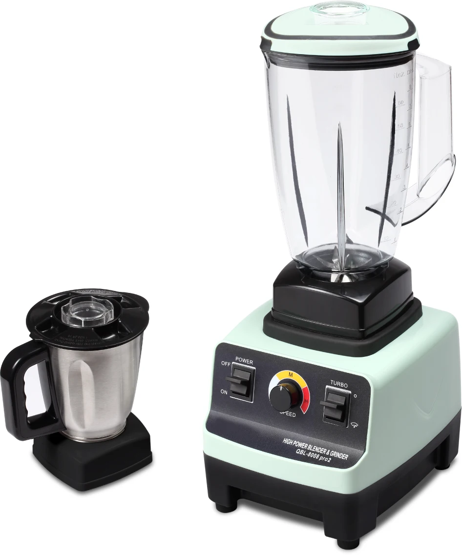 2 in 1 Power Blender 2 Liter High  Quality Commercial Blender Smoothie Crusher