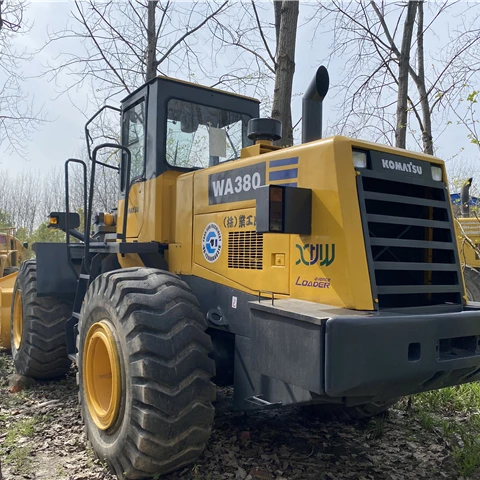 Front wheel loader Japan komatsu wa380 wa380-3 wa380-6 high quality wheel loaders in stock