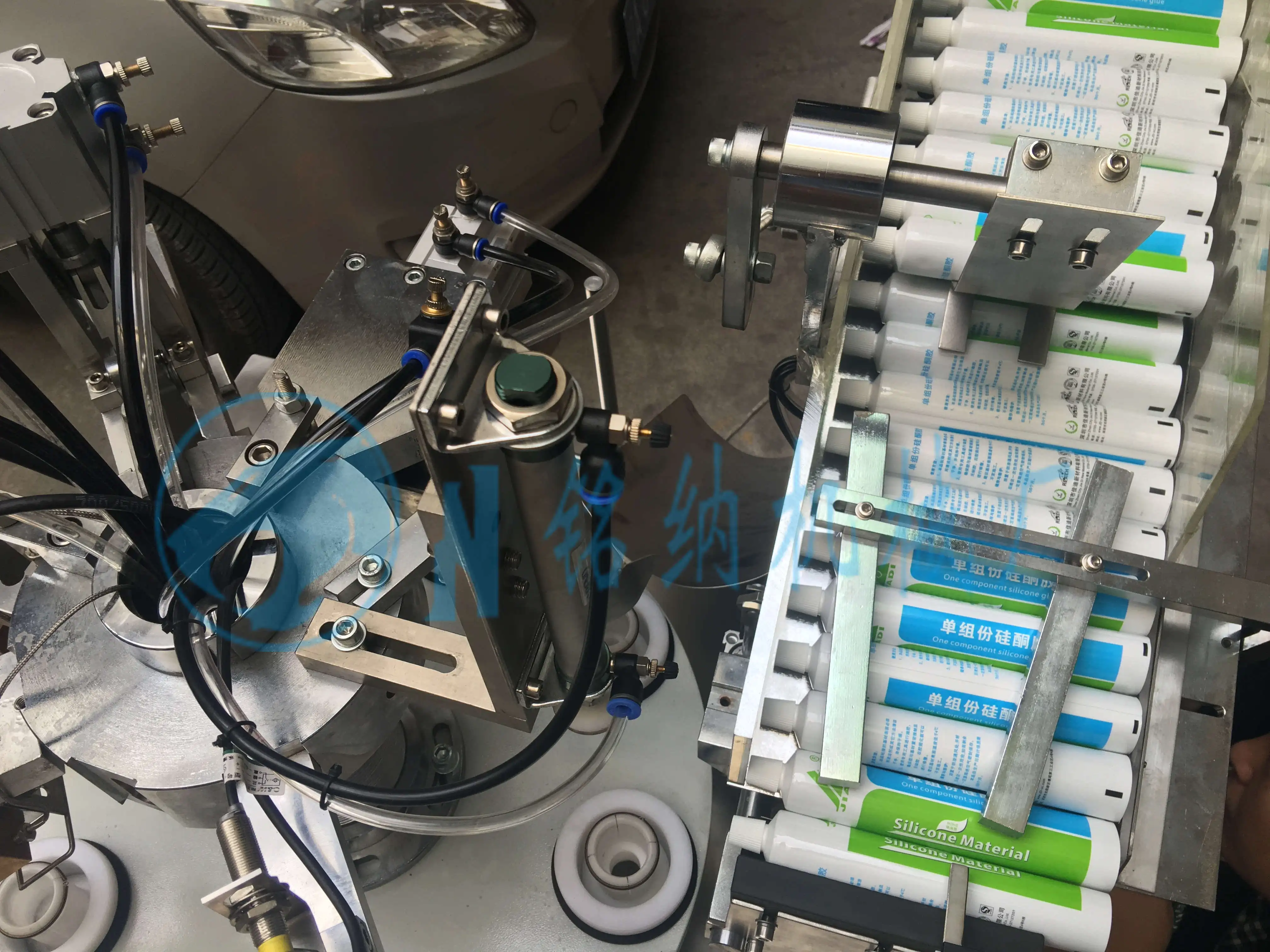 Tube filling and sealing machine small diameter for knurled hand cream oval ointment collapsible 7075 aluminum lipstick cosmetic