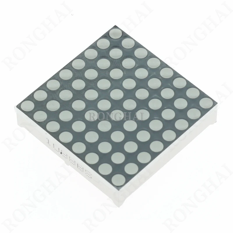 16pin 3mm 8x8 32x32mm Highlight Red Common Anode LED Dot Matrix Digital Tube Display Dot Matrix LED Display Module 1088BS