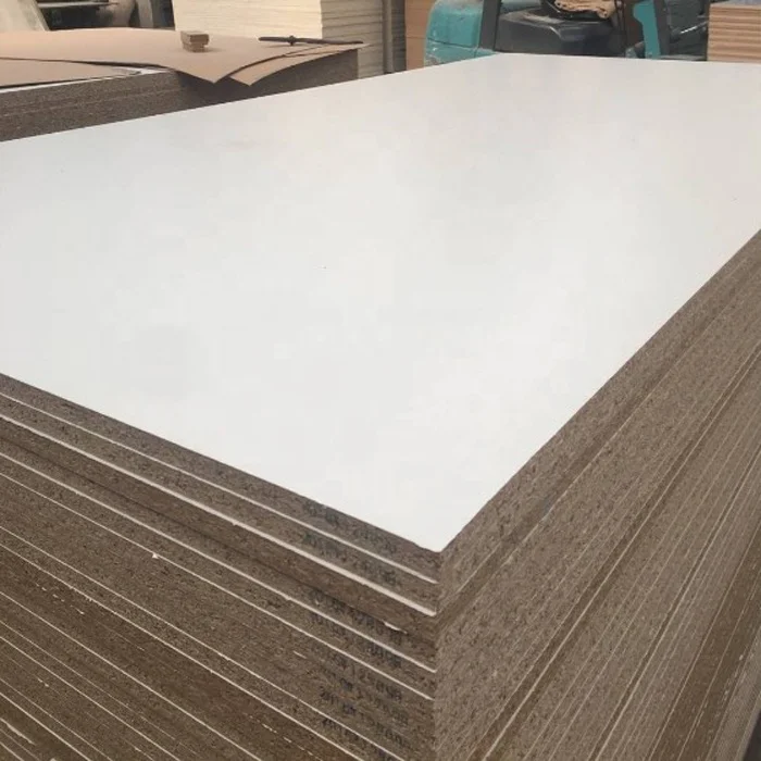 Factory Supplier White Standard Size Melamine Particle Board
