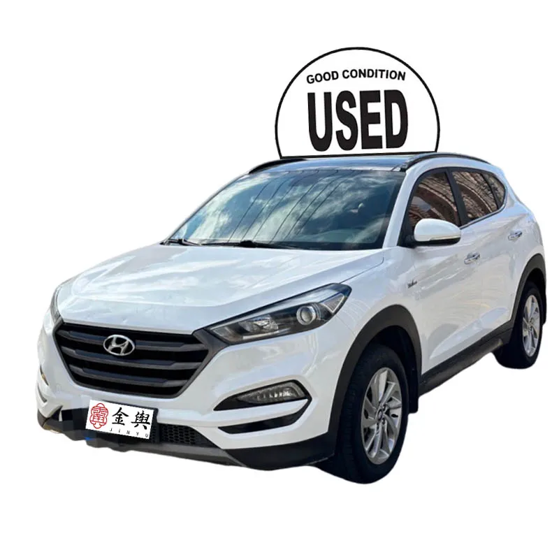 Недорогой Подержанный автомобиль для Hyundai Tucson 2015 1 6 т Высокопроизводительные внедорожные спортивные внедорожники с двойным сцеплением 2wd интеллектуальные автомобили