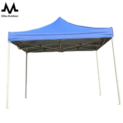 Qibu Custom Pop Up Canopy Tent Folding Gazebo Oxford Fabric Trade Show Tent Garden Shade Pavilion Outdoor Event Shelter