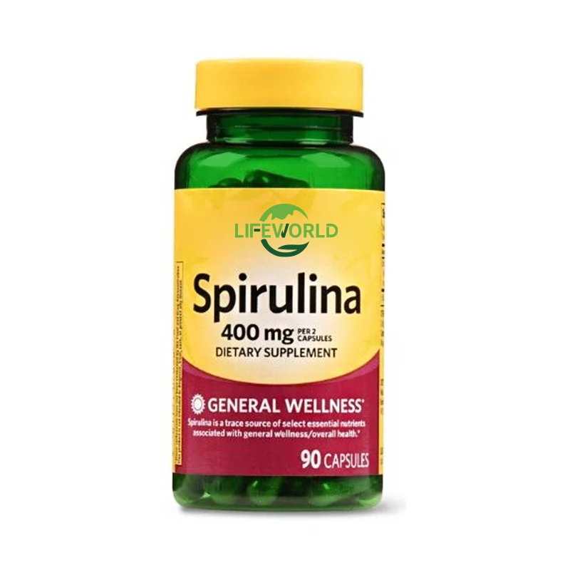 Lifeworld Organic Chlorella And Spirulina Tablets Powder Bulk Mixed 250mg 500mg Spirulina Chlorella Tablets