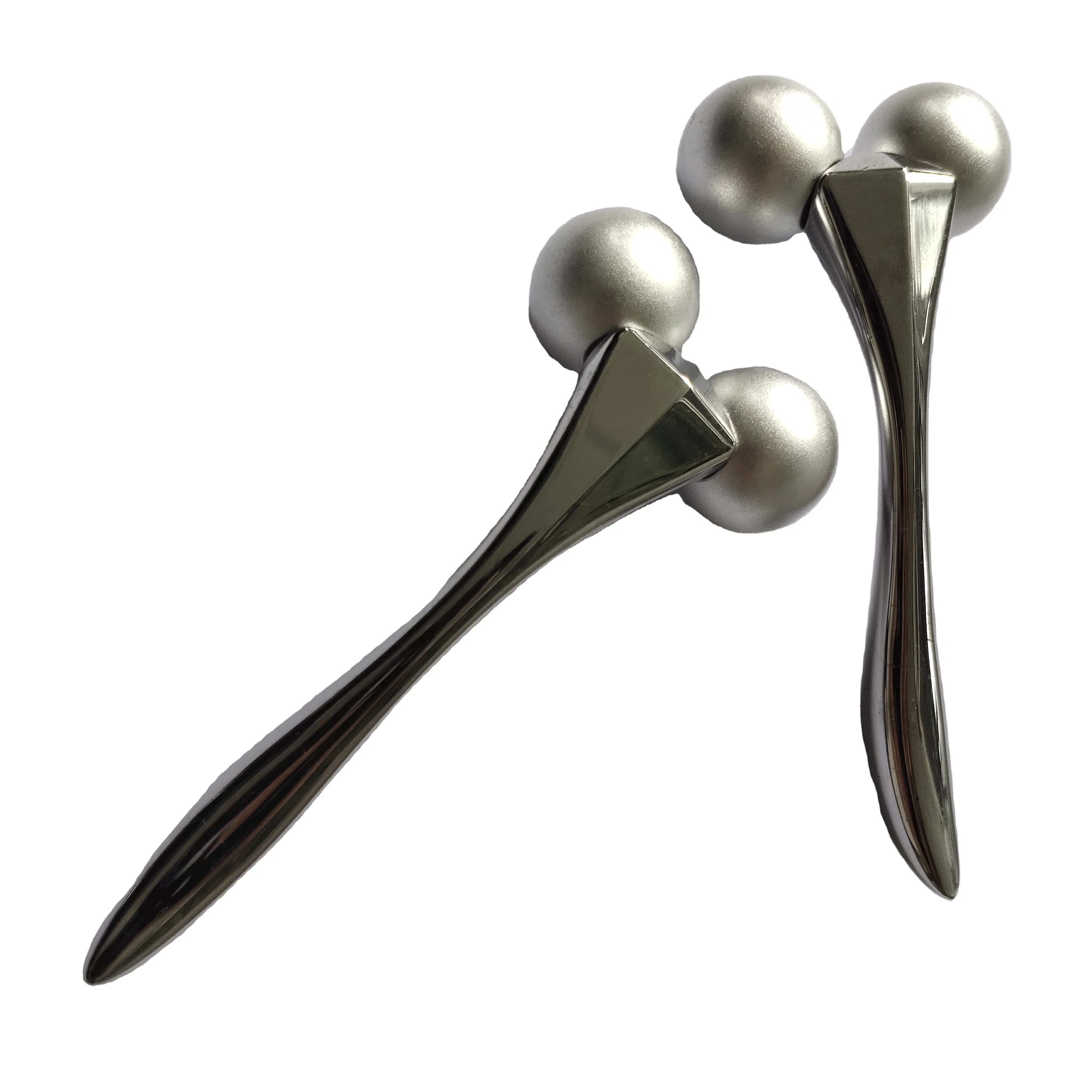 New Jade Roller 3D Beauty Tool Electric Face Massager Facial Massager Roller Metal hardware massager 3D Y-shaped