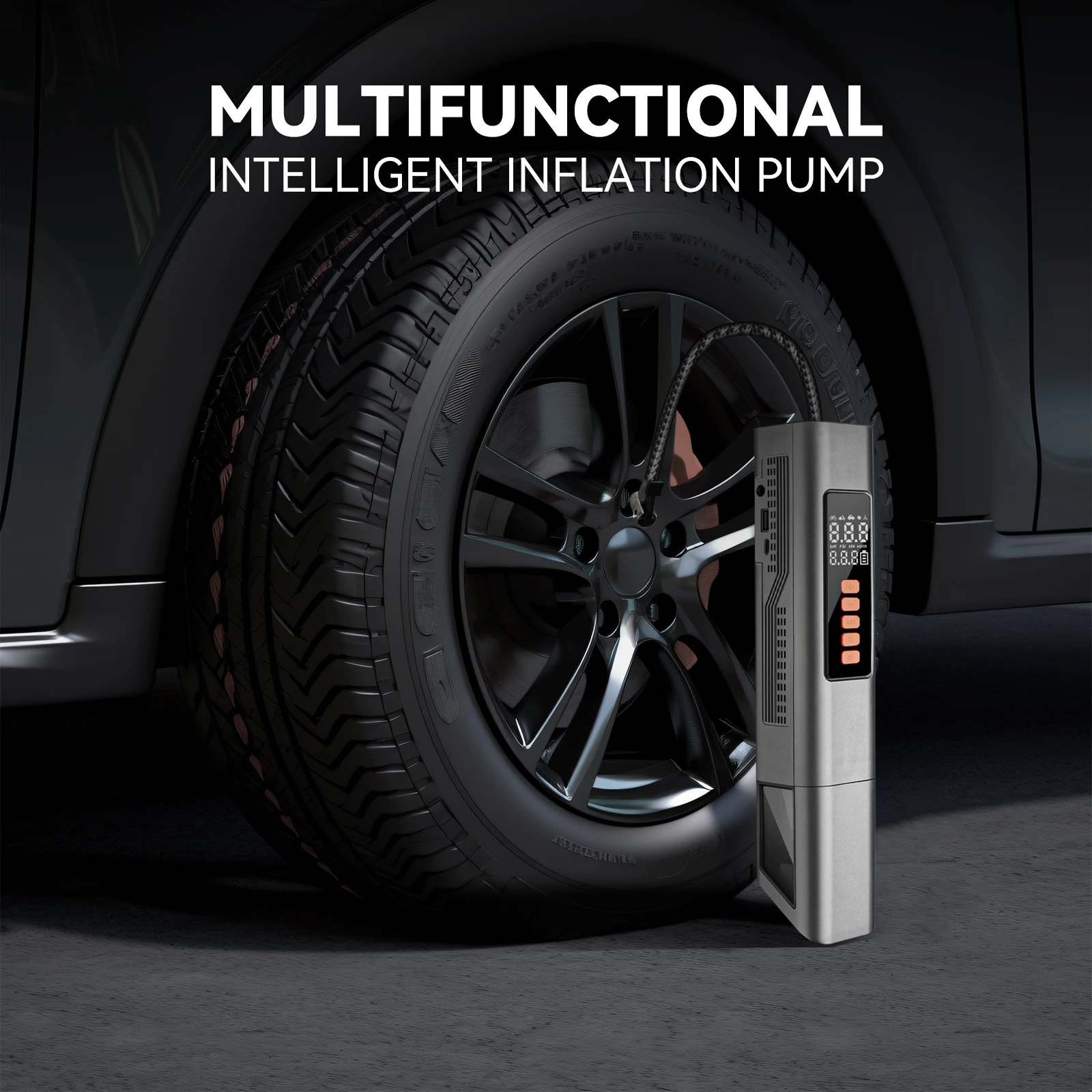 Car Vacuum Cleaner Dc 12 Volt 120w 3 In 1 Multifunction 4.8 Kpa Cyclonic Wet / Dry Auto Portable Vacuums Cleaner Dust