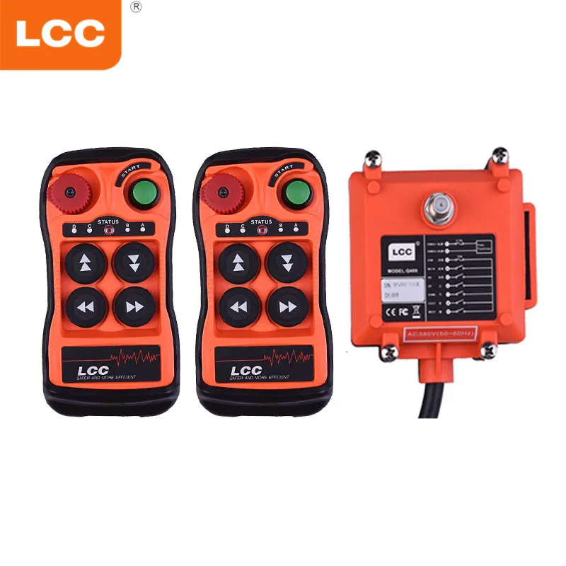2020 wireless & rf modules used truck crane remote control Q400 2 transmitters 1 receiver