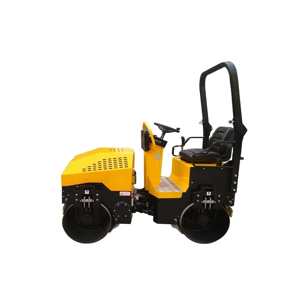 1000 kg ride on diesel engine compactor road roller