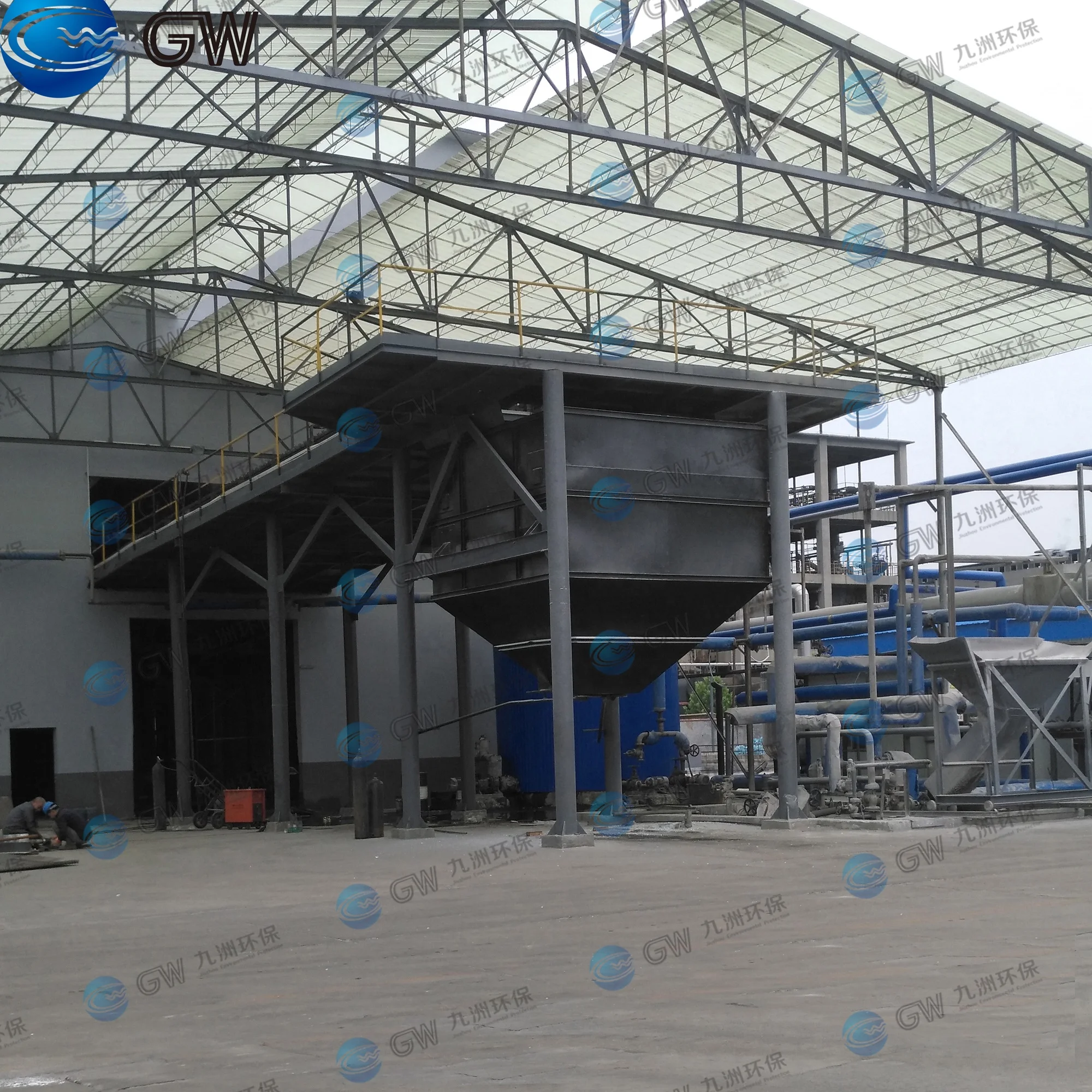 16 meters Chain Conveyor for Solid Sodium Silicate Plant Price