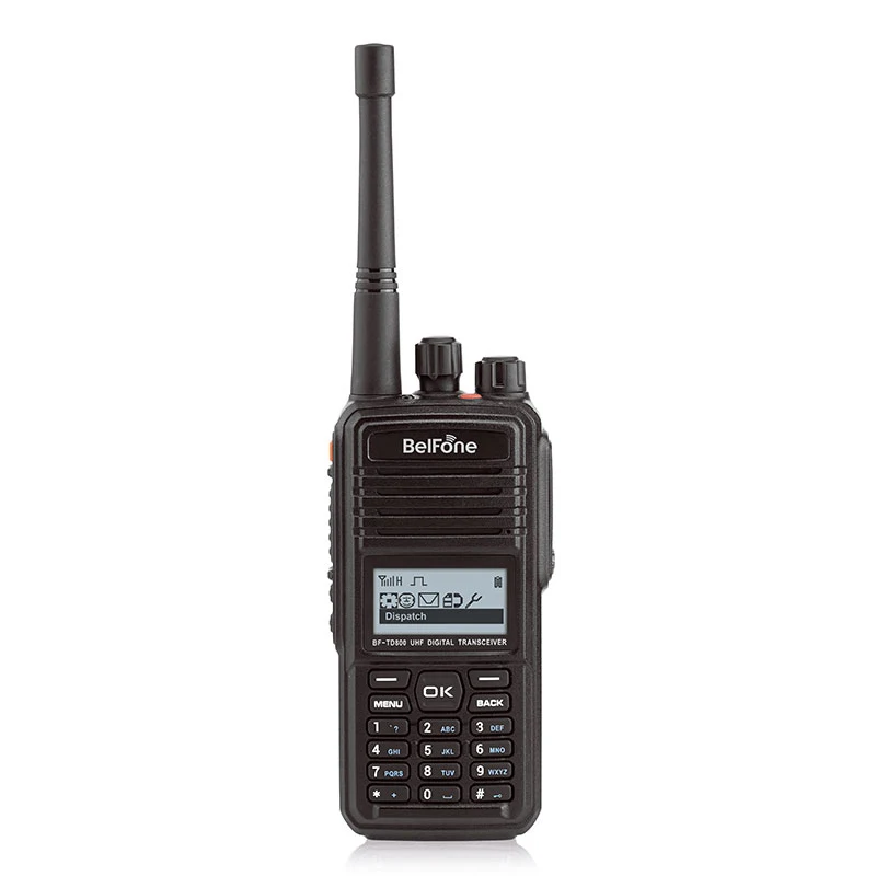 BF- TD800 rough and compact two way radio and with IP67 for dust & water protection walkie talki Supporting multi-sites roaming