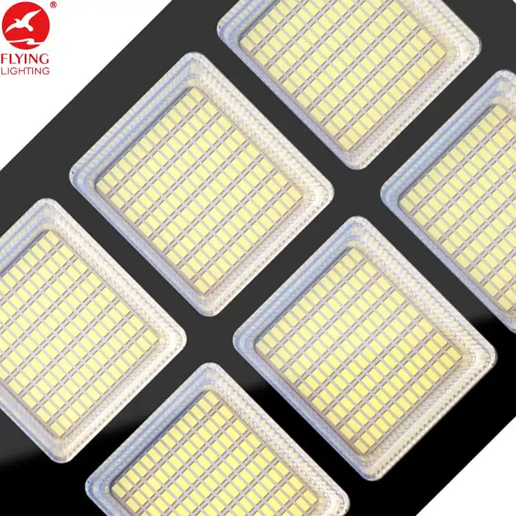 Remote control motion sensor separate LED solar street light with inbuilt battery