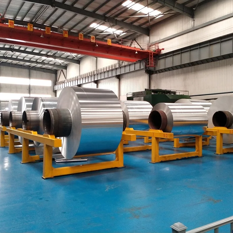 1235 O Temper aluminum foil 6.5 micron 1200mm for food packaging in Korea