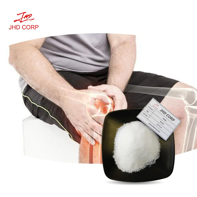 JHD Free Sample Joint Support Supplement Methyl Sulfonyl Methane MSM Methylsulfonylmethane Powder