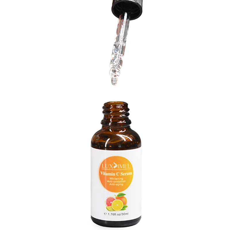 Private Label Vitamina C уход за кожей Vit отбеливание Vc витамин Сыворотка для лица с гиалуроновой