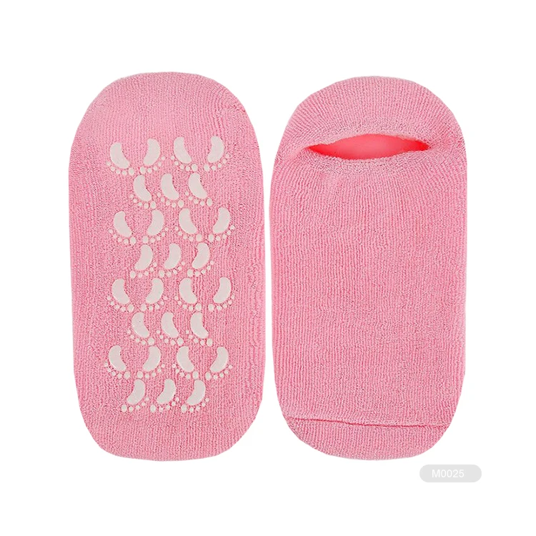 KT-3-1567 spa socks gel socks silicone moisturizing gel heel socks