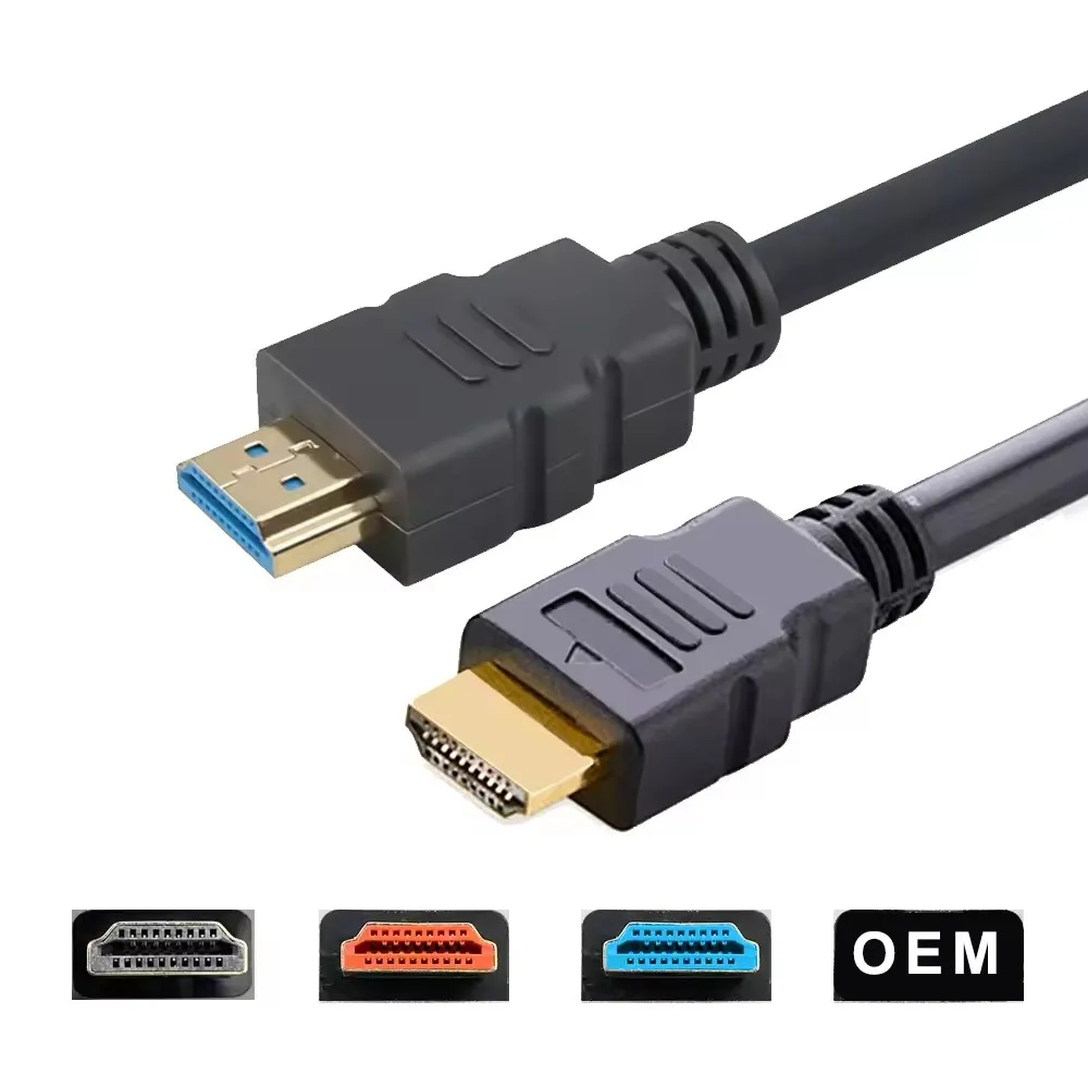 Заводской запас HD HDMI кабель диаметром 5 мм 1080p высокой четкости HDMI1.4 ТВ и компьютерный соединительный