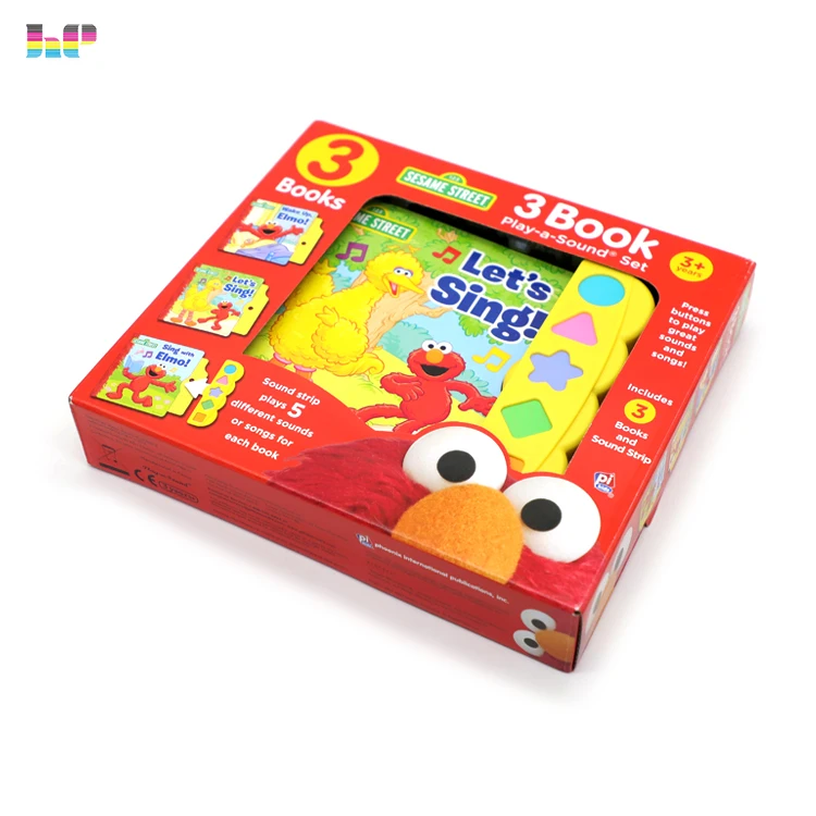 Hot Selling New Design Full Color Electronic Books For Kids English Speaking Books
