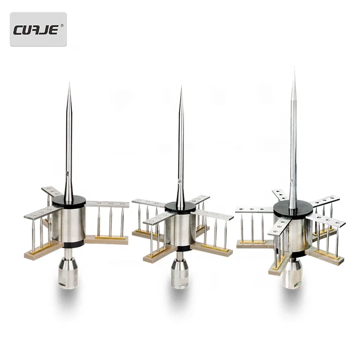 optimized lightning rod Stainless Steel Thunder Arrester For Lightning Protection System Pre discharge Lightning Arrester