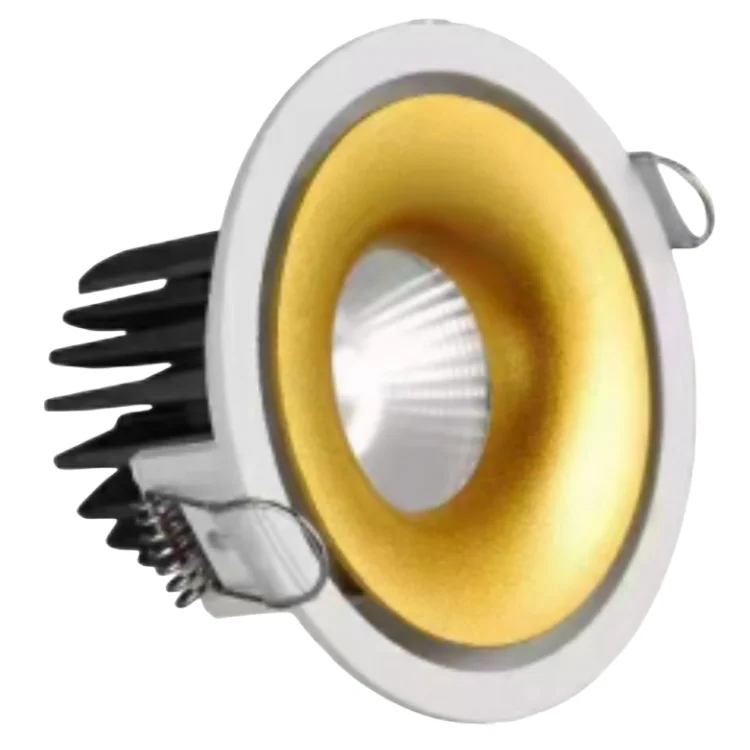 High Quality Dimmable COB LED Recessed Ceiling Light Downlight Spotlight Square Round Anti Glare LED Down Light