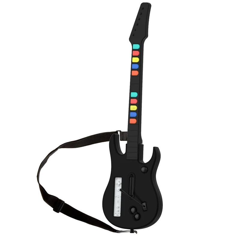 Guitar Hero For Wii Controller Wireless Remote Gamepad For Guitar Hero Wii Rock Band 2 Games Guitar Hero World Tour BundleB