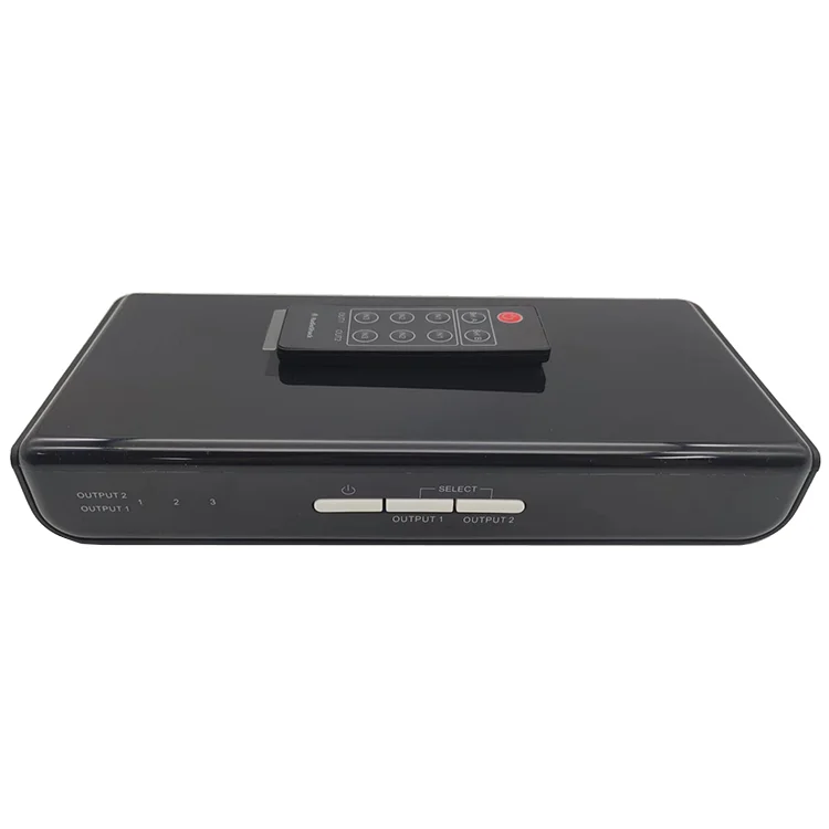 Hot New Products 3 In 2 Out HDMI Matrix Video Splitter / Selector Switch