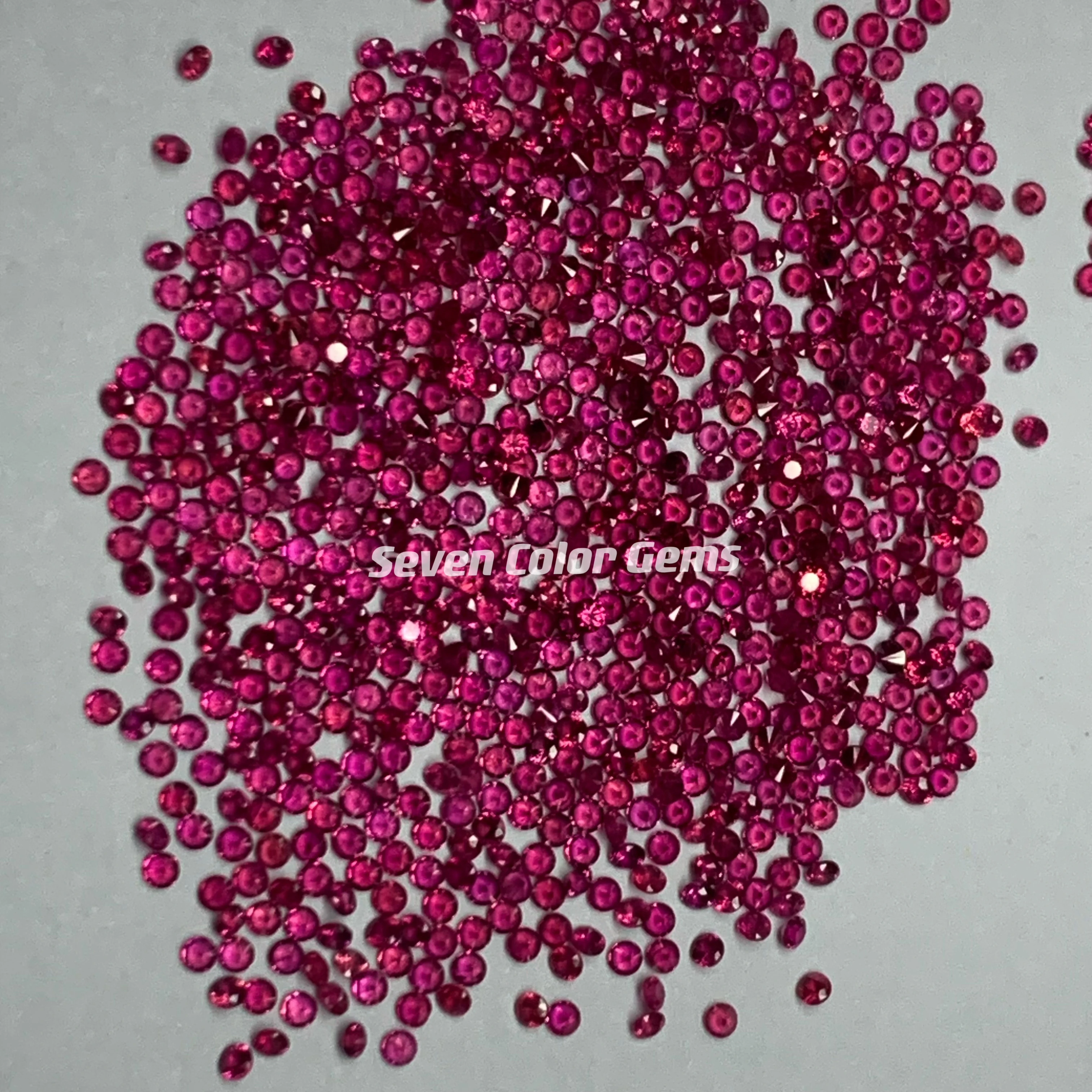 1.0-1.4mm Red Ruby natural gemstone blood red, Round brilliant cut Top quality ruby , outstanding Luxurious, price per carat.