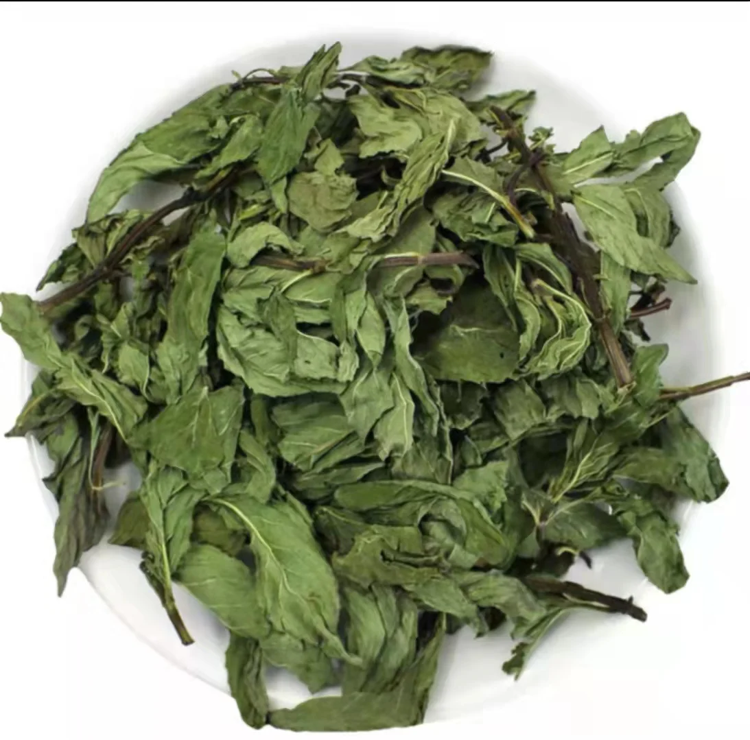 Высушенный листовой чай с перечной мятой, освежающий дышащий высушенный китайский травяной чай, листья перечной мяты, мятный чай