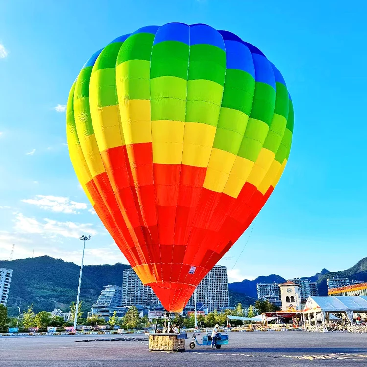 Hot Sale Giant Free Flight 4 Seater 6-Seater Commercial Manned Tour Hot Air Balloon For Outdoor Event Advertising Decorative
