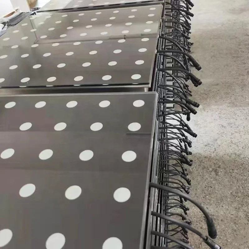 TOP Hot sale Wedding Party Wholesale portable flashing pixel stage black white dance floor Dj equipment cheapest dj controller