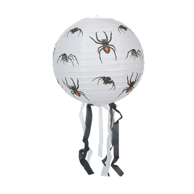 Round Lanterns Halloween Pumpkin Party Decoration Cute Plastic Pumpkin Lantern Decorative Pumpkin Lantern