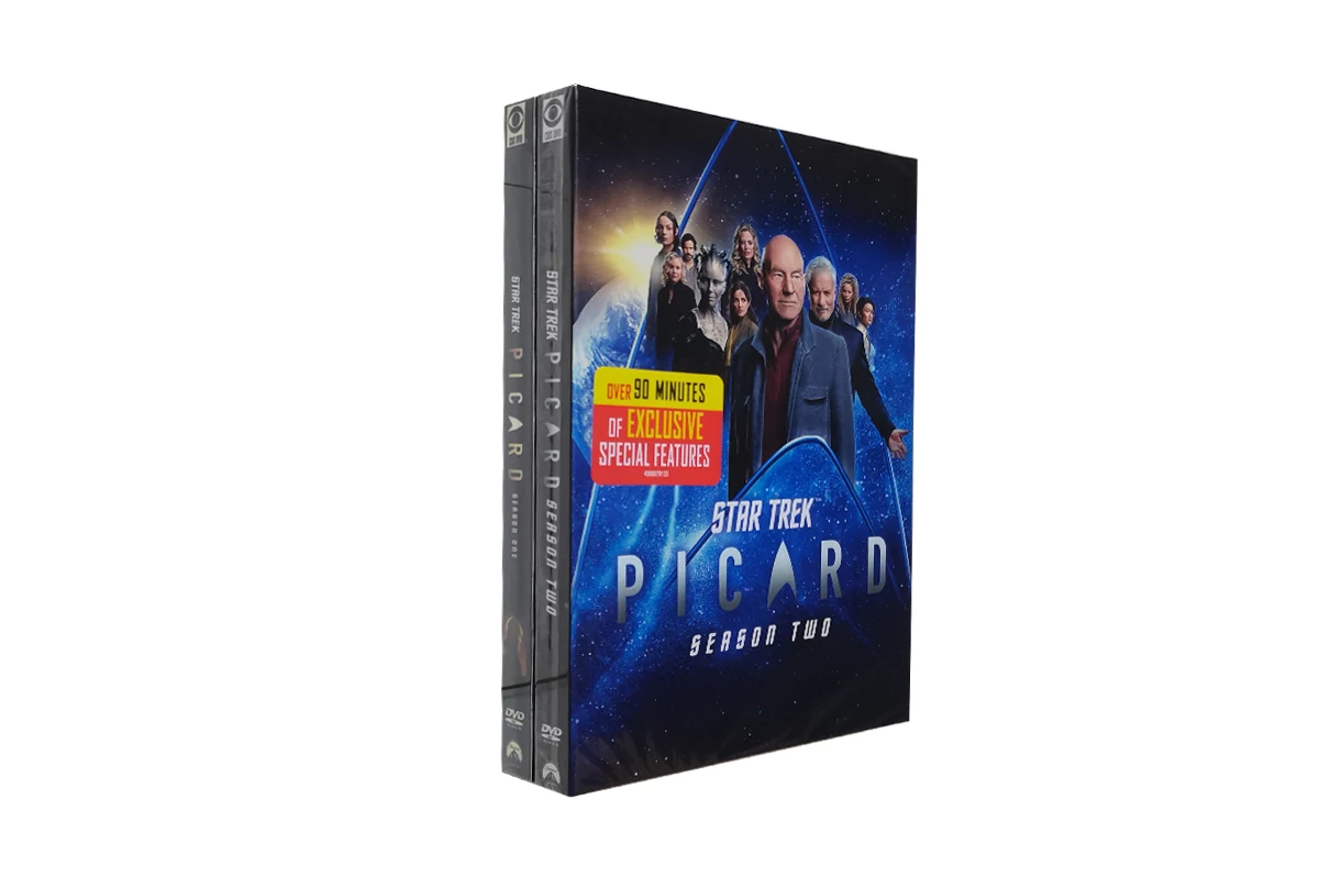 Комплект звездного трека Picard Сезон 1-2 6dvd-дисков оптовая продажа dvd-фильмы ТВ-серия Amazon eBay Лидер продаж dvd оптом бесплатная доставка