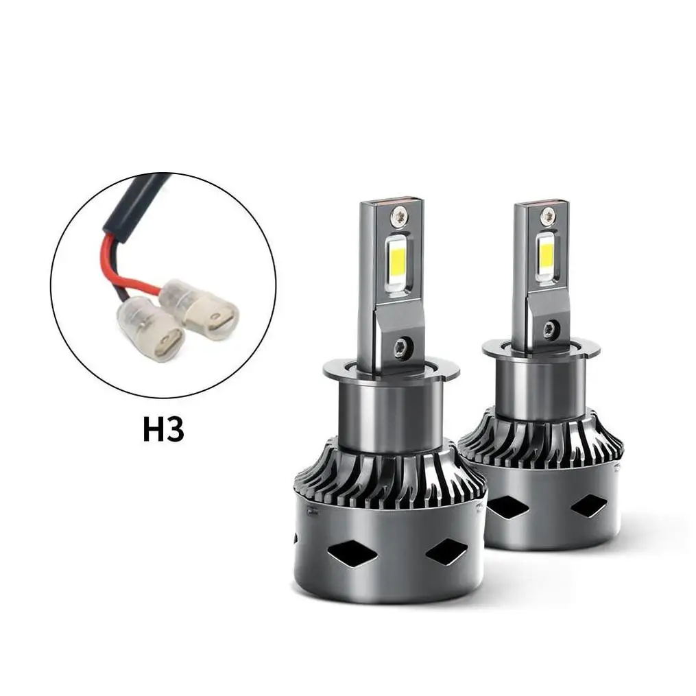 Others Car Light Accessories 4 Inch Strobe Car Interior Xenon Warning Projector Work Head H7 12V Flashing Car Door Sill Light