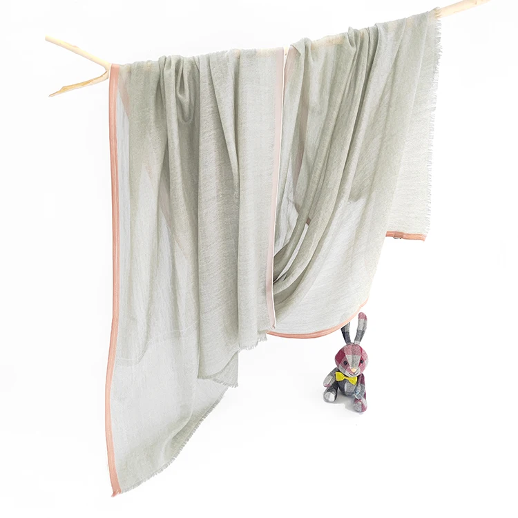 Luxury Scarf for Women Cashmere Brocade Lace Lightweight 100 Pashmina Stole Inner Mongolia Cashmere Muffle