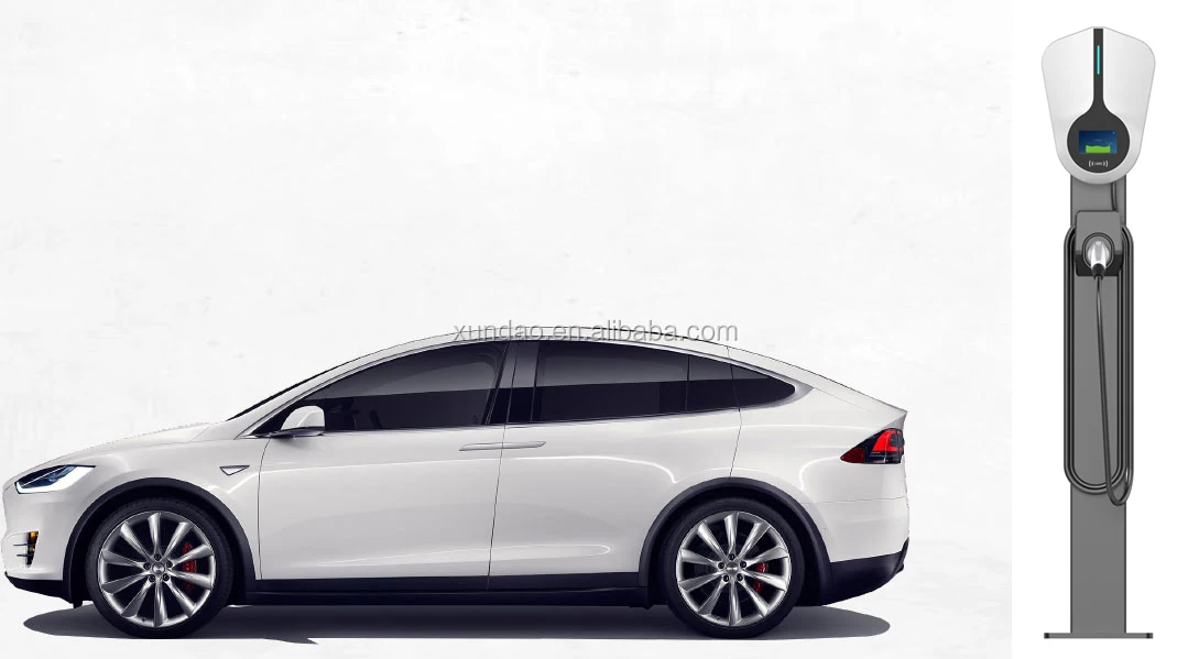 
Xundao hot sale 3 phase ev charger wallbox 11kW 22kW 380V type 2 