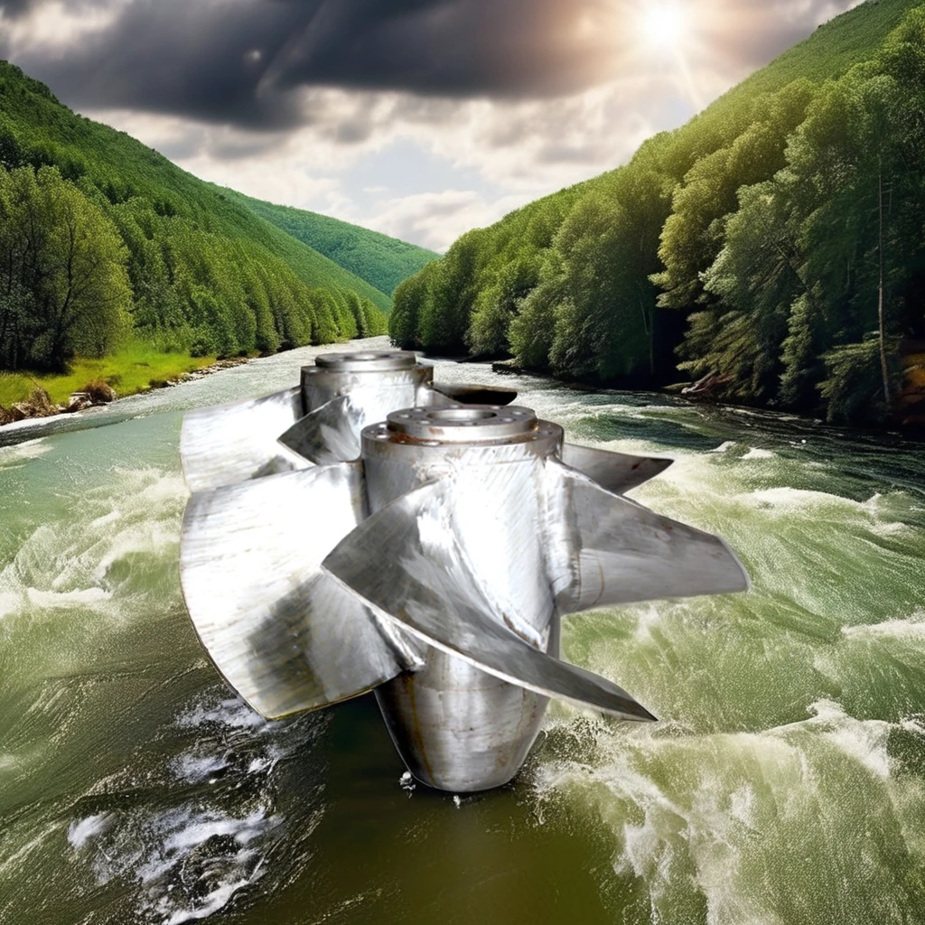 High Efficiency Kaplan Hydro Turbine Generator Hydro Generator Product Type