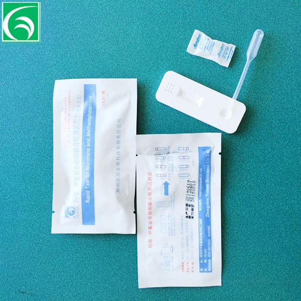 
THC/MET/COC/AMP Single Panel Test Kit Rapid Drugs of Abuse Test Cassette 
