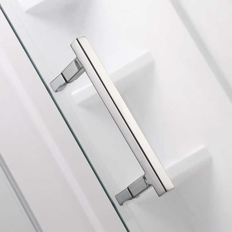 Corner Wet Room Neo Angle Bathroom 38X38 Shower Kit Enclosure Hinge Shower Door Shower Cabinet Enclosure