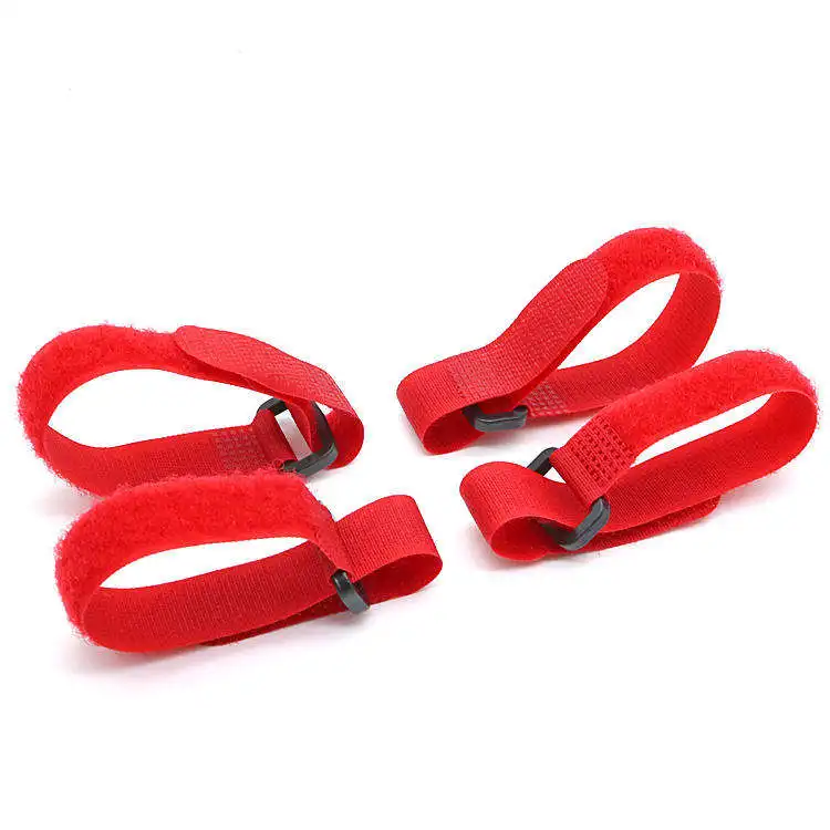 100% Nylon Hook and Loop Velcroes Data Cable Ties Custom Binding Strap Velcroes High Quality Cable Ties Binding Strap Velcroes