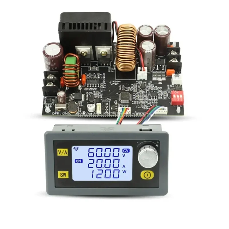 XY6020L CNC Adjustable Direct Current Stabilized Voltage Power Supply Base Plate Constant and Step-down Module