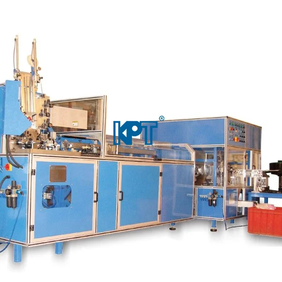 Automatic twisted wire brushes machine with different bristles