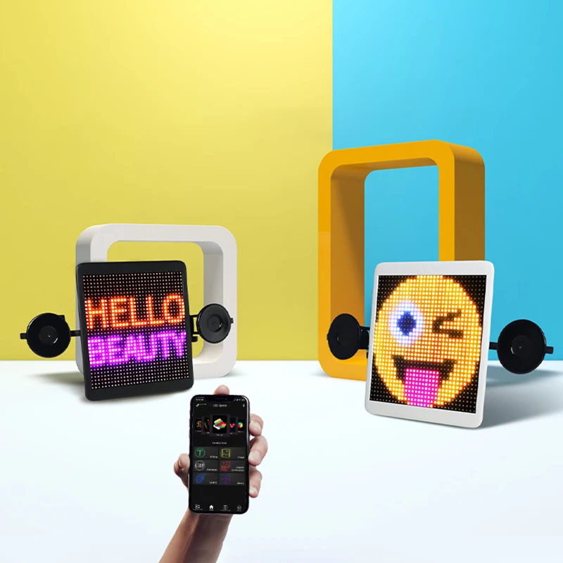 Качественный бизнес частный автомобиль окно Сделай Сам дисплей полноцветный автомобиль HD светодиодный маленький интерактивный сенсорный экран